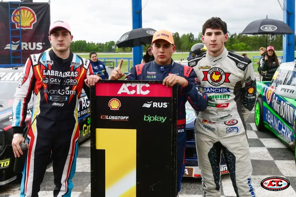 TC Pick Up Pista: Tomás Pellandino fue tercero en la Clasificación en el Mouras