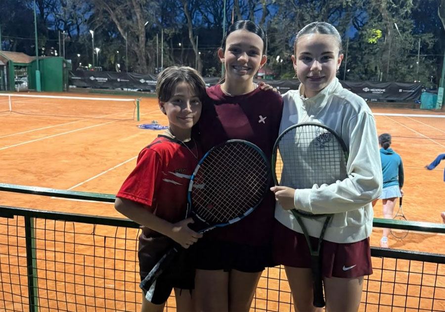 Tenis: Gran actuación de los representantes de Rocamora Tenis Club en el Nacional Abierto de Paraná