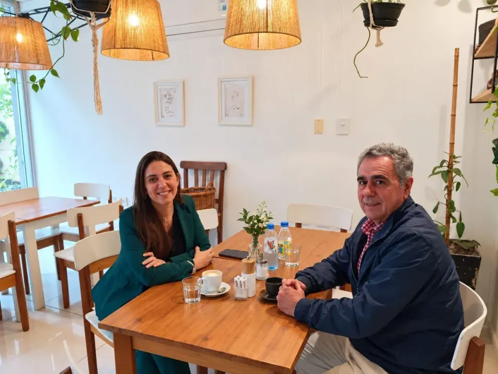 Tennen y Acosta compartieron miradas sobre el presente y futuro de Paraná