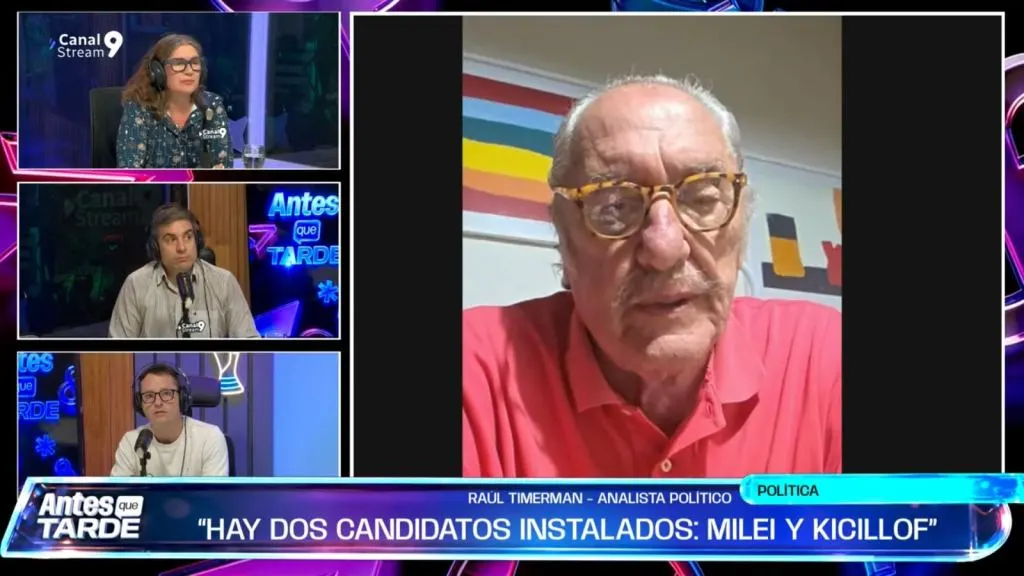 Timerman dijo que reina la «incertidumbre e insatisfacción» y los candidatos instalados son Milei y Kicillof