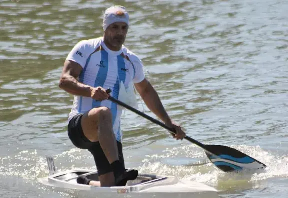  "Tito" Palacios, ante el sueño de correr un Mundial de canotaje en casa