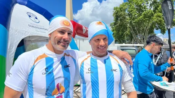 Todo emoción: Tito Palacios completó su última regata mundialista y recibió una ovación inolvidable