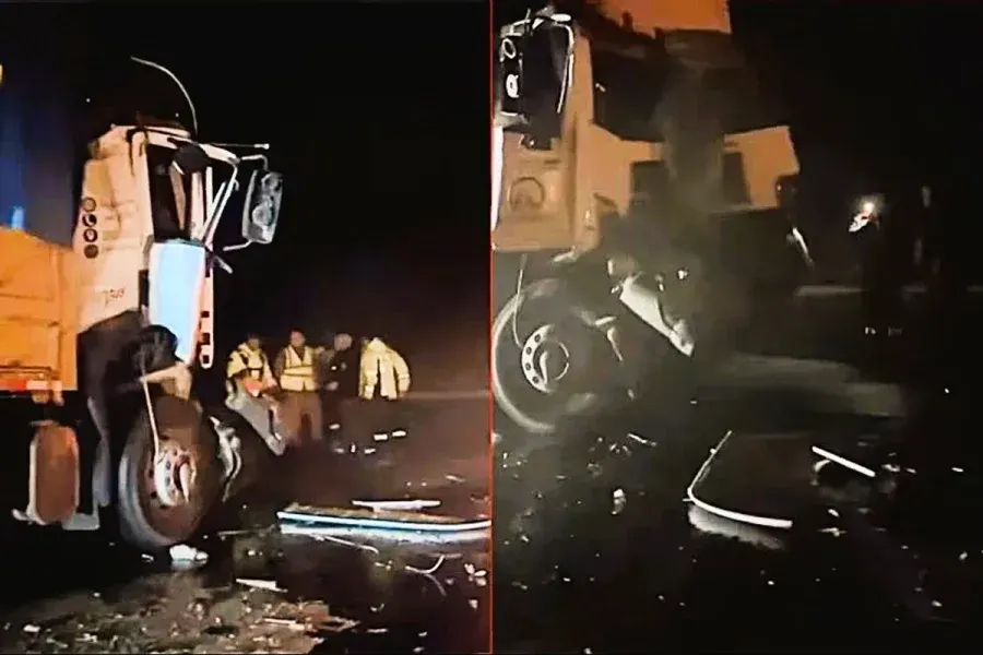 Tres jóvenes murieron atropellados mientras cambiaban una rueda sobre una ruta provincial