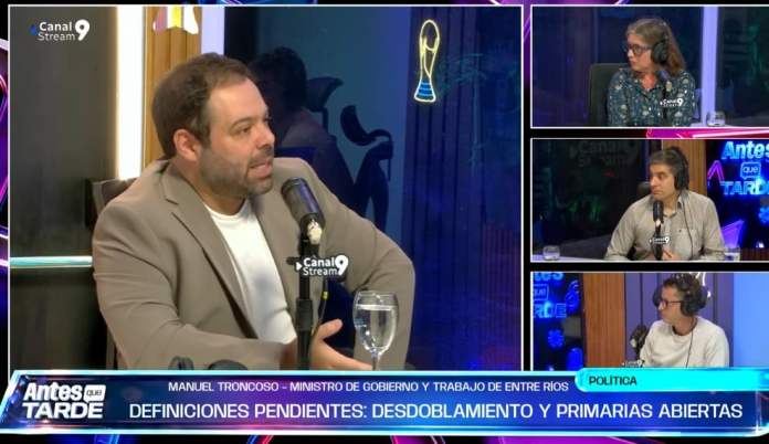 Troncoso puso en dudas las PASO: “Tenemos que preguntarnos si la gente quiere ir cinco veces a votar”