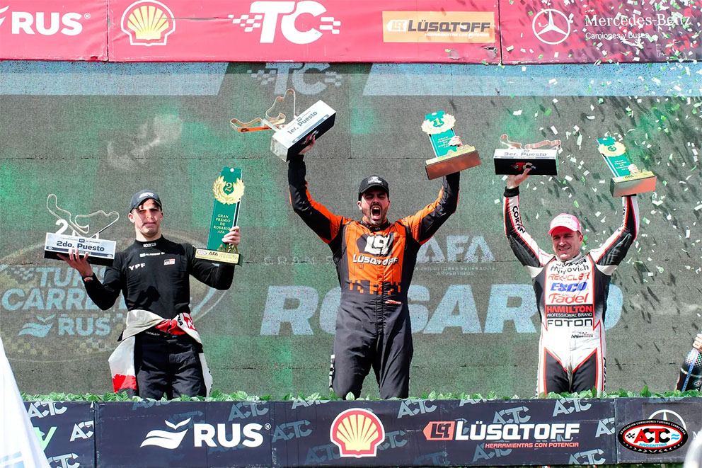 Turismo Carretera: Lambiris ganó de punta a punta en Rosario