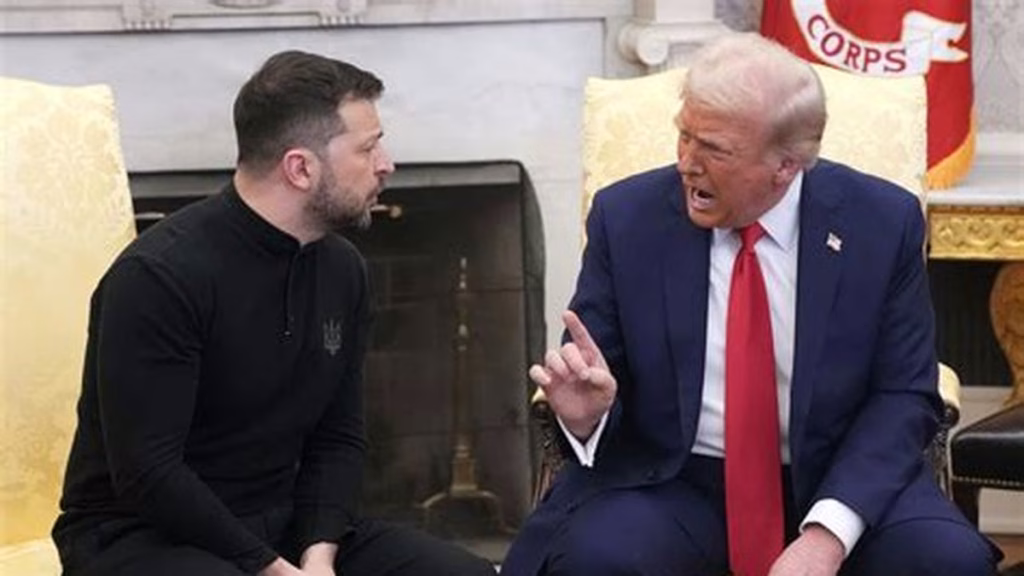 Ucrania golpeó una petrolera rusa y Trump pidió cambiar a Zelenski