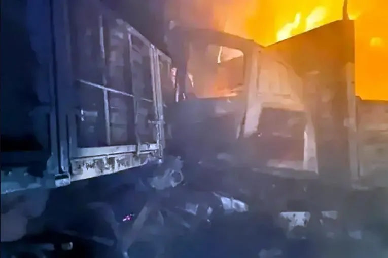 Un camionero murió tras un choque e incendio sobre el complejo Zárate-Brazo Largo