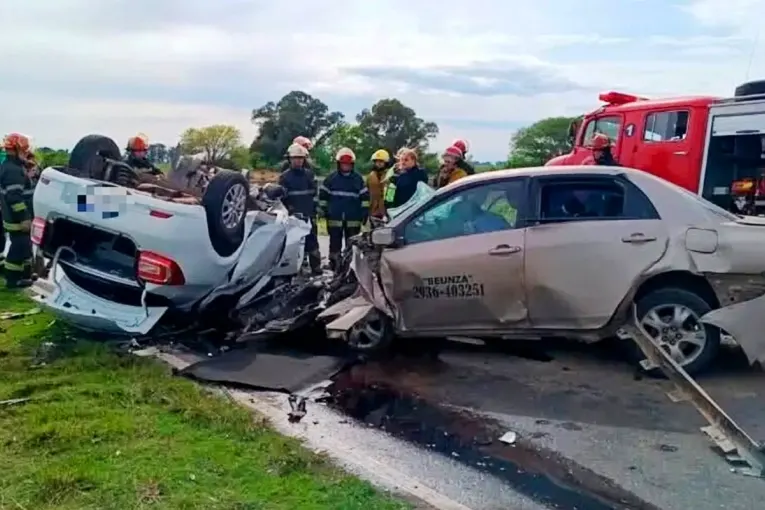 Un choque frontal dejó cuatro muertos en medio de reiterados reclamos por el deterioro de la ruta