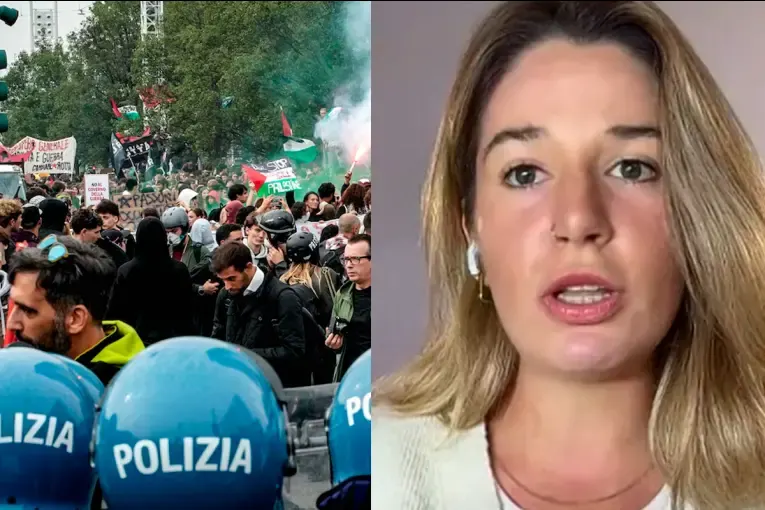 Una entrerriana contó cómo vive las protestas en Italia: “Estoy hace dos días con el auto sin nafta”