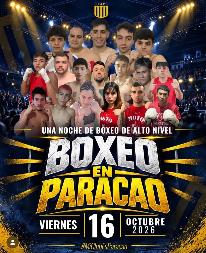 Una noche de boxeo de alto nivel: El Club Atlético Paracao se prepara para un gran festival