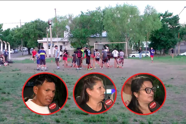 Vecinos de Paraná XVI piden conservar la canchita del barrio: “Es el patio de todos nosotros”