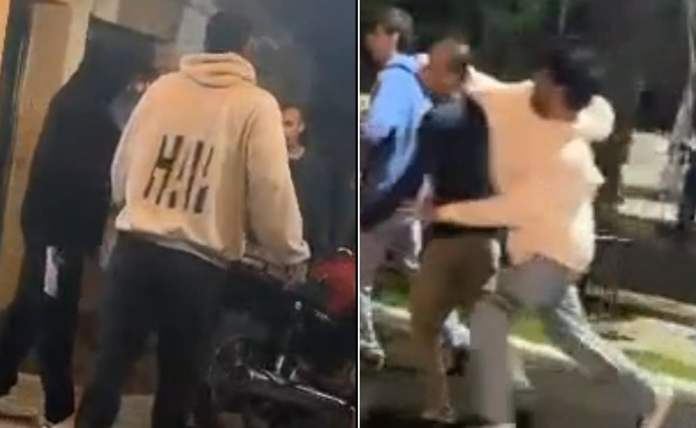 Violenta pelea quedó filmada en Entre Ríos: hay dos detenidos